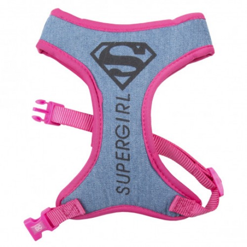 For Fan Pets Peitoral Soft Harness Super Girl